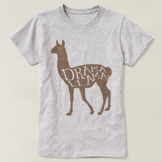 Drama Llama T-Shirt (Design voorkant)