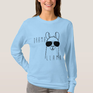 Drama Llama T-Shirt   Funny Animal T-shirt