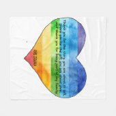 Drama Love Medium Blanket Fleece Deken (Voorkant (Horizontaal))