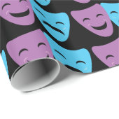 Drama maskers cadeaupapier (Rol Hoek)