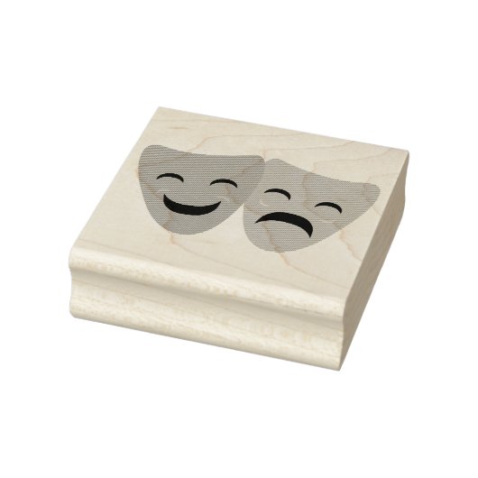 Drama Maskers Stempel (Stempel)
