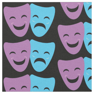 Drama maskers stof