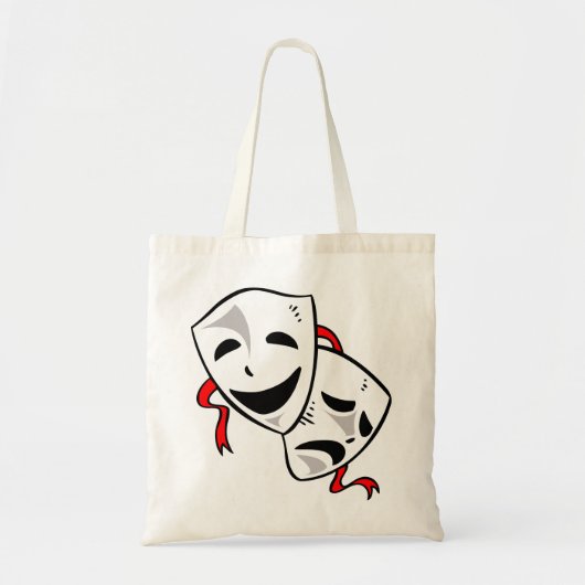 Drama maskers tote bag (Voorkant)