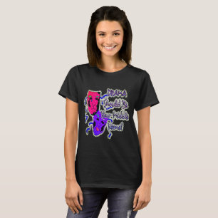 Drama moet je middelste naam zijn t-shirt