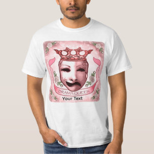 Drama Queen Acteur Masker T-Shirt