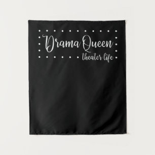 Drama Queen Actrice Leven -  Acteren Acteur Actric Wandkleed