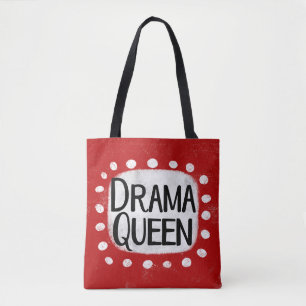 Drama Queen Canvas tas