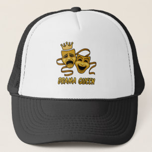 Drama Queen Comedy en Tragedie Gold Theater Mask Trucker Pet