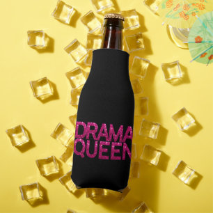 Drama Queen Hot Pink Glitter Flesjeskoeler