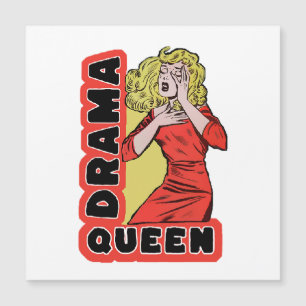 Drama Queen omdat alles me te veel opwindt Magnetische Uitnodiging