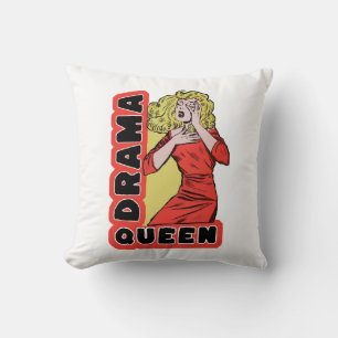Drama Queen omdat alles me teveel opwondt Kussen