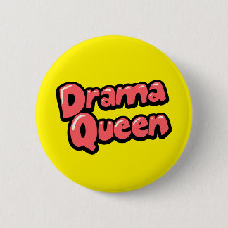 Drama Queen Ronde Button 5,7 Cm