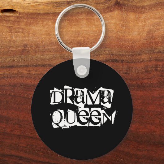 Drama Queen Sleutelhanger (Voorkant)