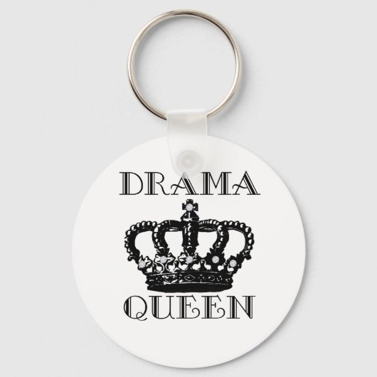 Drama Queen Sleutelhanger (Voorkant)