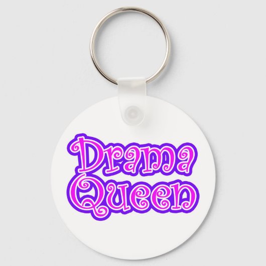 Drama Queen Sleutelhanger (Voorkant)