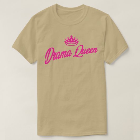 Drama Queen T-shirt (Design voorkant)