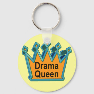 Drama Queen-T-shirts en cadeautjes voor haar Sleutelhanger