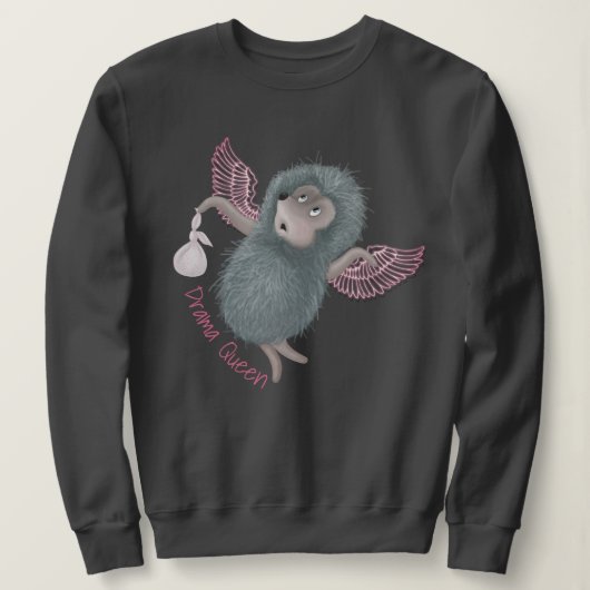 Drama Queen Trui (Design voorkant)
