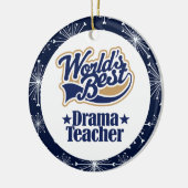 Drama Teacher Gift Ornament (Links)