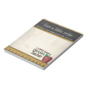 Drama Teacher | stijl Notitieblok (Gedraaid)