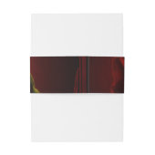 Drama van de liefde, het gotische Roos van de heri Uitnodigingen Wikkel (Achterkant Voorbeeld)