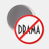 Drama Verboden teken Magneet (Voorkant / Achterkant)