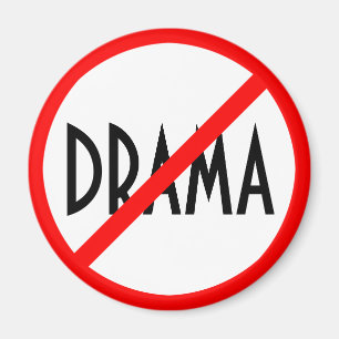 Drama Verboden teken Magneet