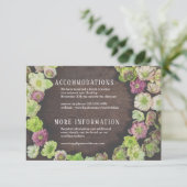 DRAMATIC Garden Helleboredetails behuizing Kaart (Staand voorkant)