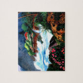 Dramatic Island Home Paradise Jigsaw Puzzle (Vertical)