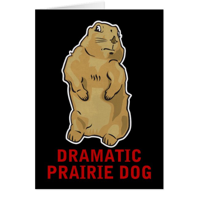 Dramatic Prairie Dog (Voorkant)