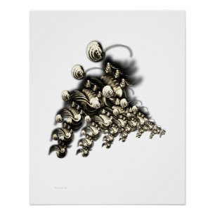 "Dramatic Requiem", Poster van glanzende Perfect Poster