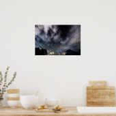 Dramatic Sydney Harbour Skyscapes Poster (Keuken)