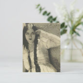 Dramatique actrice carte postale (Debout devant)