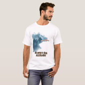 Dramatisch Storm Cloud Art T-shirt (Voorkant volledig)
