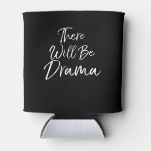Dramatische acteurs van de nota zullen drama zijn blikjeskoeler