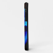 Dramatische blauwe Roos Case-Mate iPhone Case (Achterkant/links)