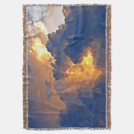 Dramatische cloudformatie deken (Voorkant Verticaal)