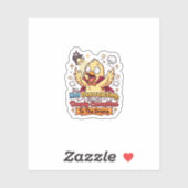 Dramatische Eend Grappige Sarcastische Sticker (Vel)
