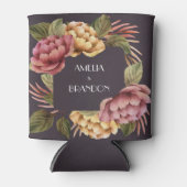 Dramatische Floral Blikjeskoeler (Voorkant)