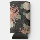 Dramatische Japanse Chrysanthemum Bloemen (Achterkant)