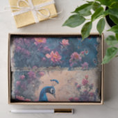 Dramatische Posing Peacock Tissuepapier (Geschenk)