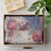 Dramatische Posing Peacock Tissuepapier (Geschenk)