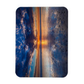 Dramatische seizoenscape, zonsondergang, CA Magneet (Verticaal)