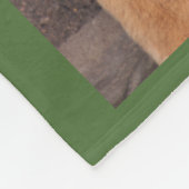 Dramatische Tiger Fleece Blanket (Hoek)