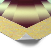 Dramatische trillende optische verlichting poster (Hoek)