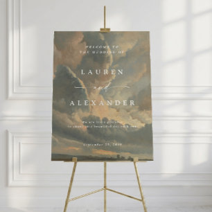 Dramatische wolkenlucht Fijne Kunst Trouw Welkom P Poster