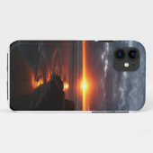 Dramatische zonsondergang Case-Mate iPhone case (Achterkant (horizontaal))