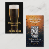 drank bartender Professional | Bierleverancier Visitekaartje (Voorkant / Achterkant)