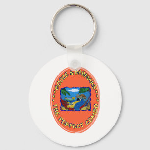 Drank en Bahamas Sleutelhanger