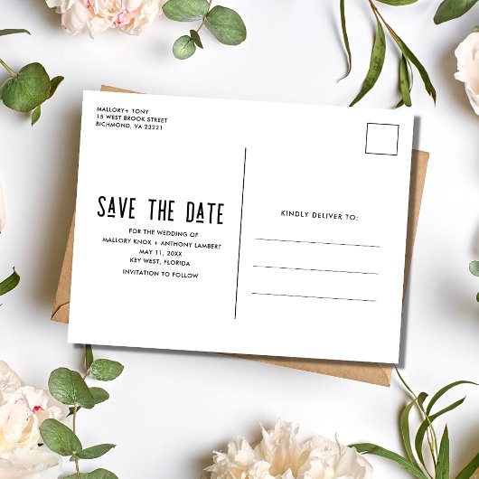 Drank, Eten, Slechte Dans Grappige Bruiloft Save t Aankondigingskaart